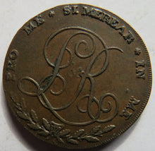 Load image into Gallery viewer, 1794 Halfpenny Token &quot;Payable In Dublin or Harolds Cross Button&quot;
