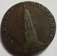 Load image into Gallery viewer, 1794 Coventry Halfpenny Token Pro Bono Publico
