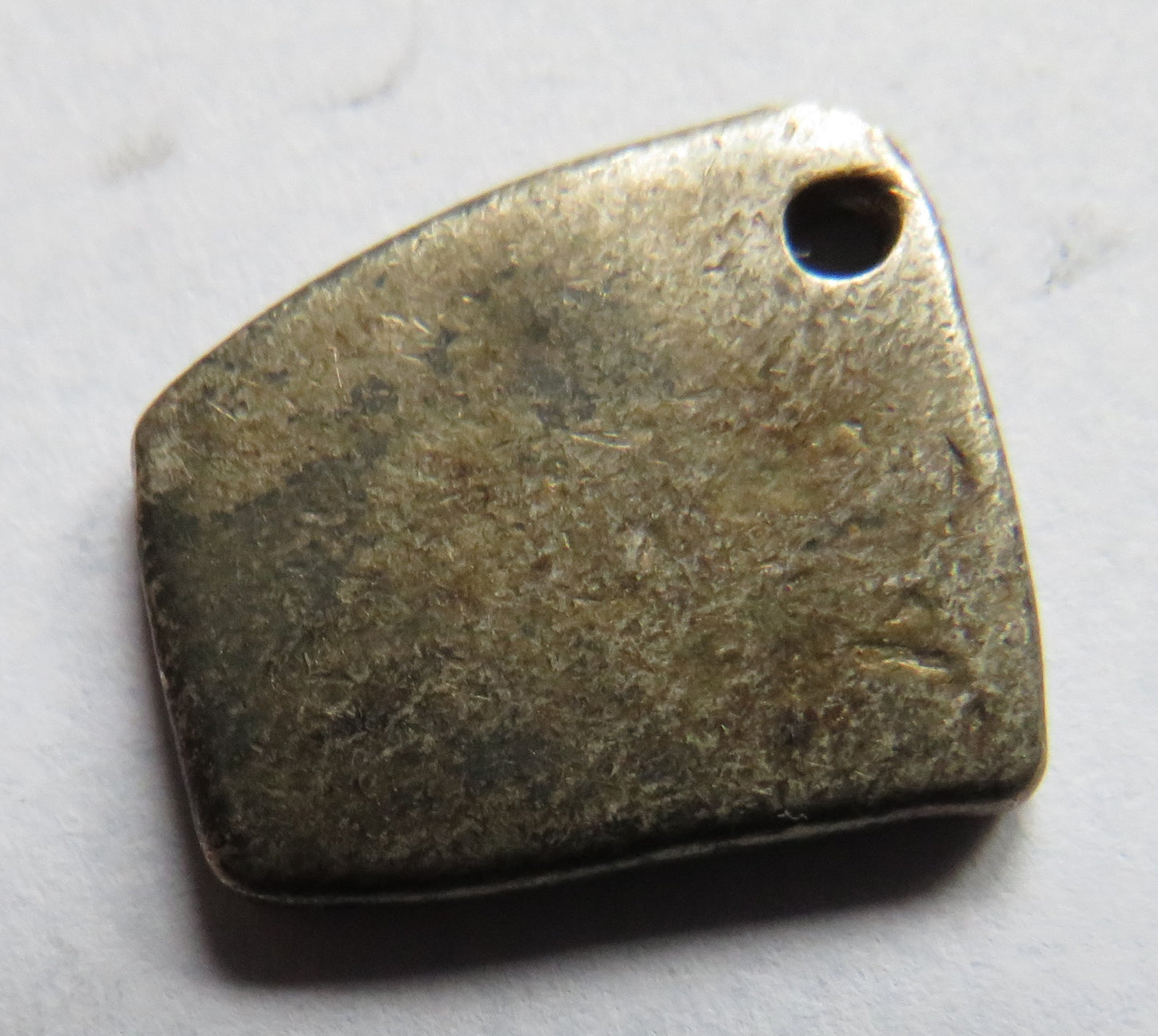 1750 Spanish Colonial Silver 1 Real Cob Coin