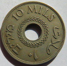 Load image into Gallery viewer, 1937 Palestine 10 Mils Coin
