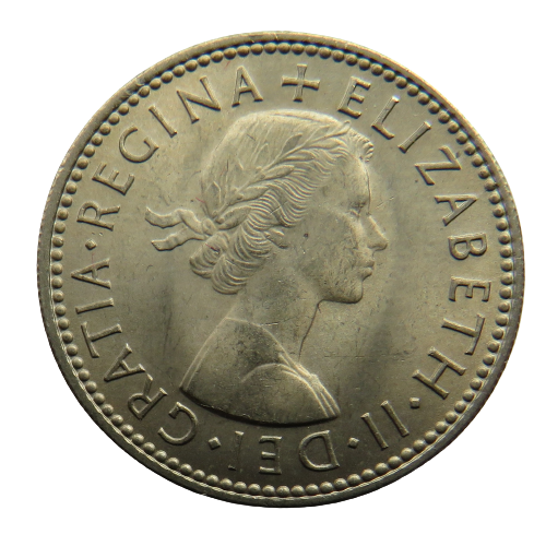 1959 Queen Elizabeth II (English) One Shilling Coin In High Grade