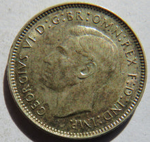 Load image into Gallery viewer, 1943-S King George VI Australia Silver Sixpence Coin
