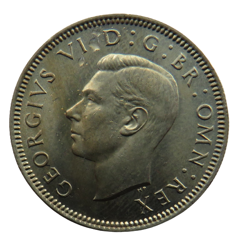 1950 King George VI (English) Shilling Coin In High Grade