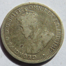 Load image into Gallery viewer, 1917-M King George V Australia Silver Threepence Coin
