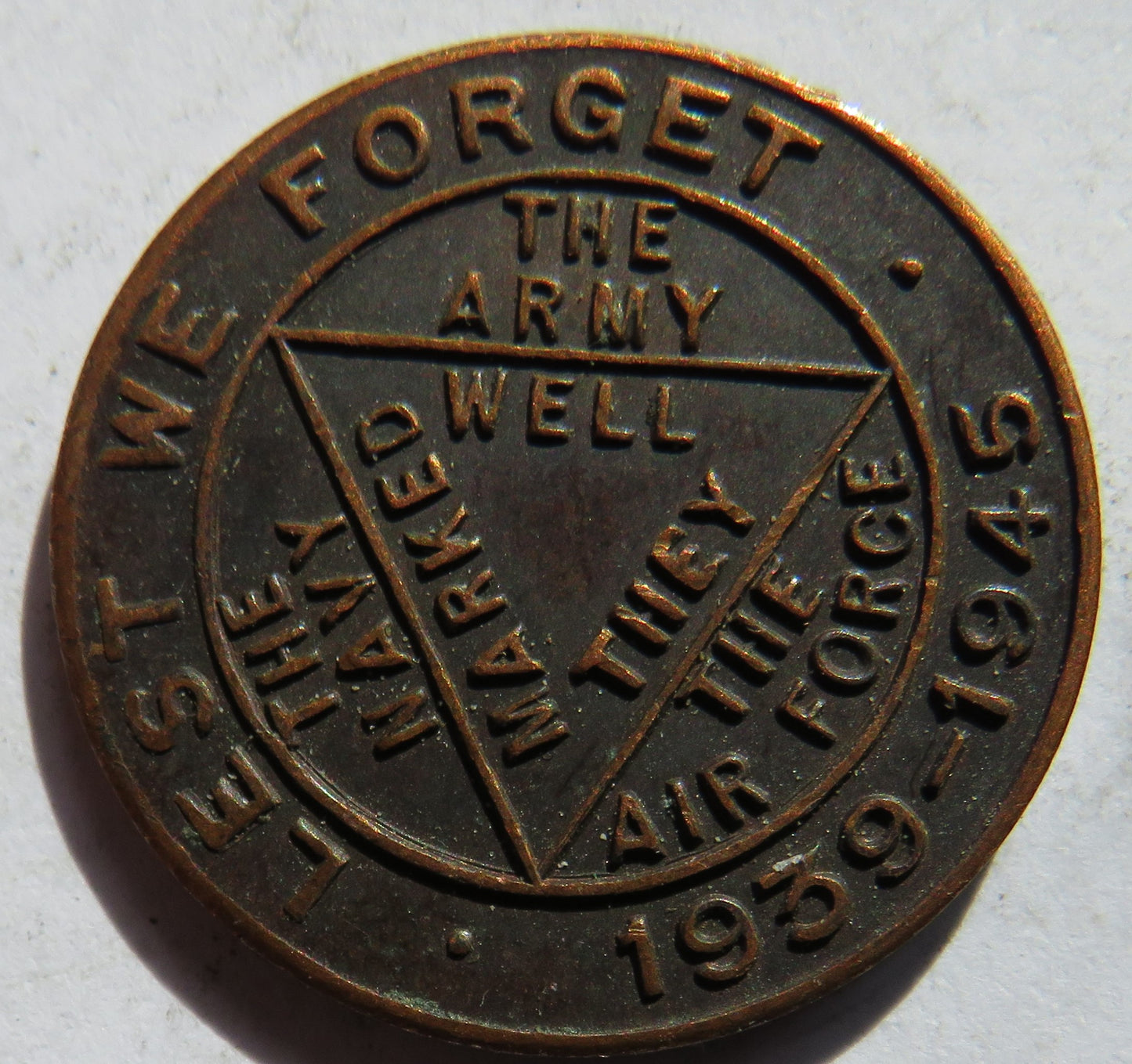 Lodge Waverly 597 Edinburgh Masonic Mark Token