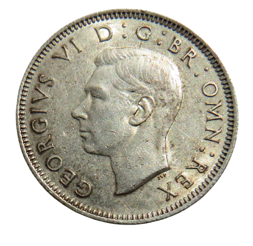 1946 King George VI (Scottish) Silver Shilling Coin - Higher Grade