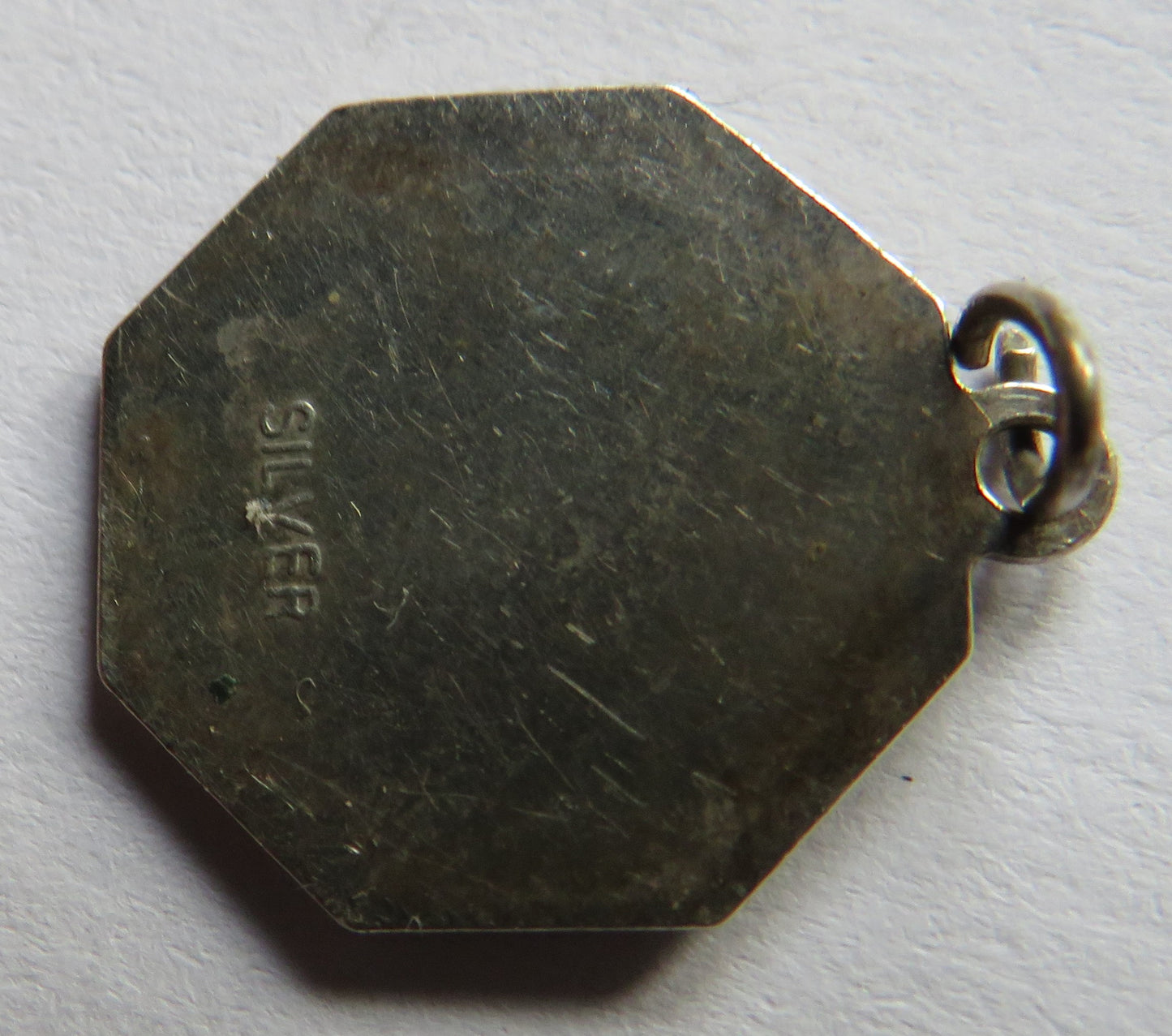 Vintage Silver St Christopher Pendant