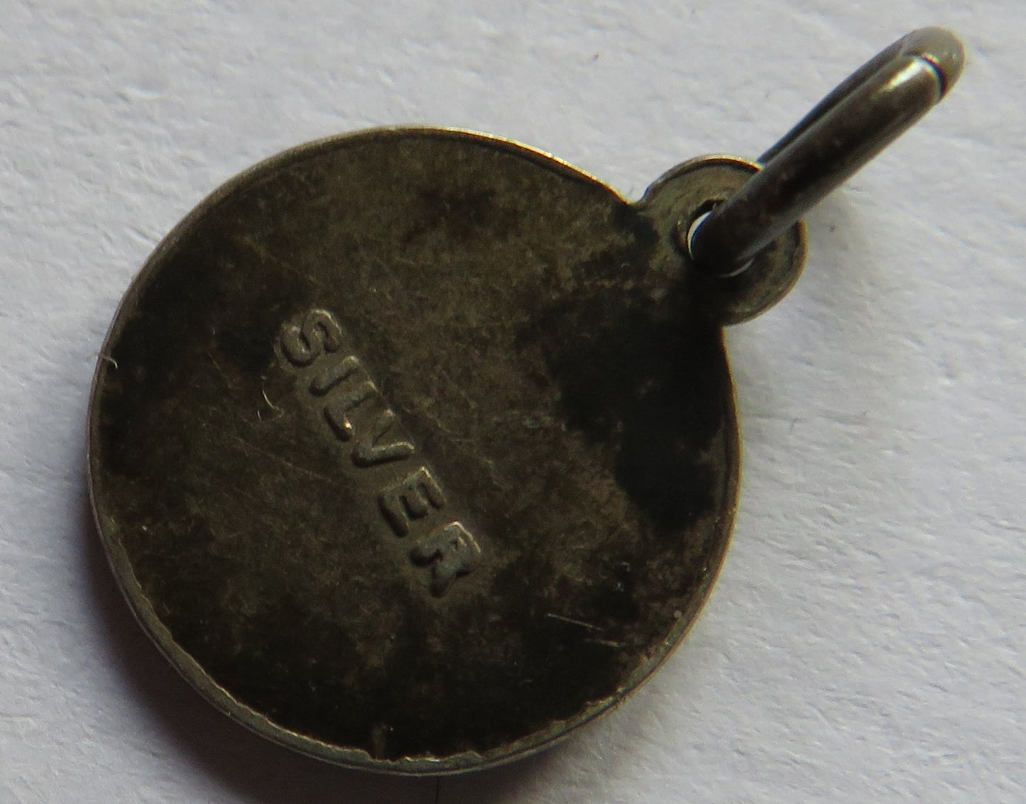 Small Silver St Christopher Pendant