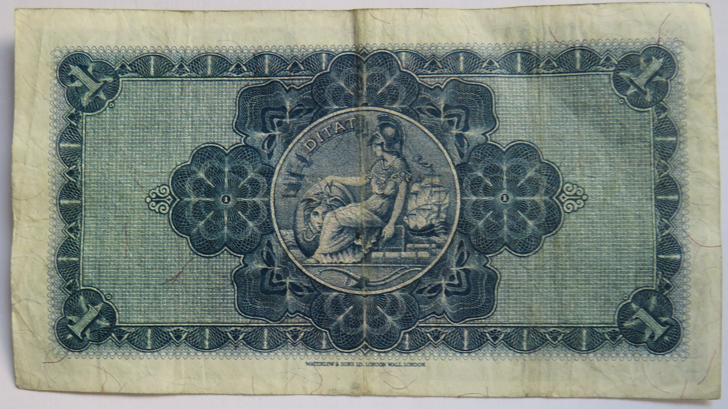 1960 The British Linen Bank £1 One Pound Banknote N/3