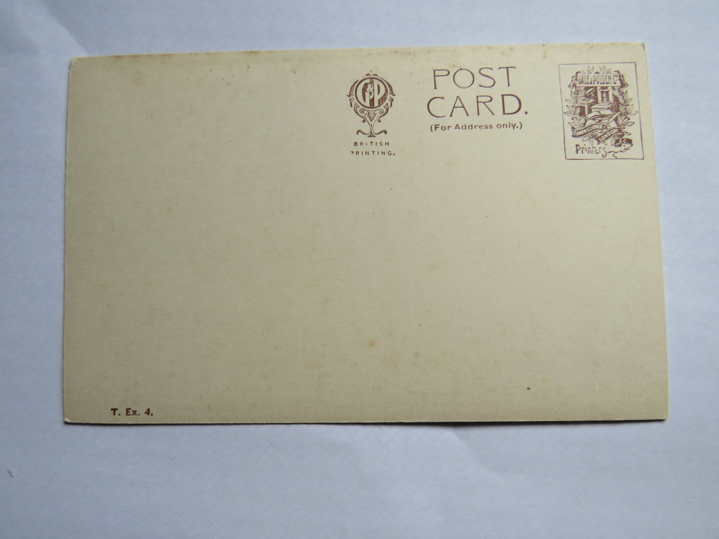 Vintage Postcard of Tower of London, Scaffold Site