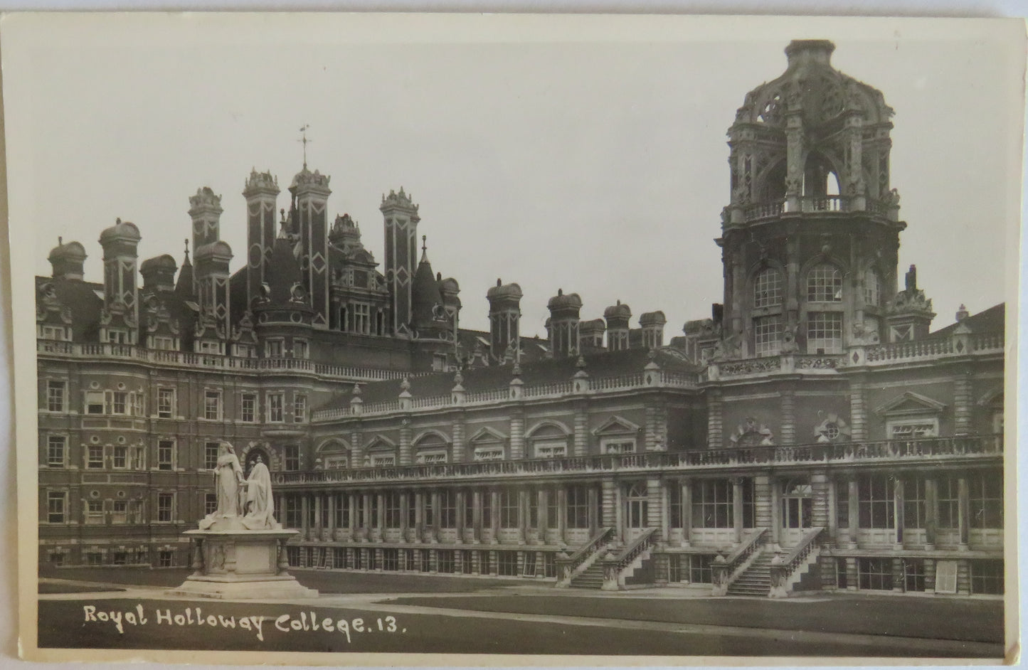 Vintage Postcard of Royal Holloway College