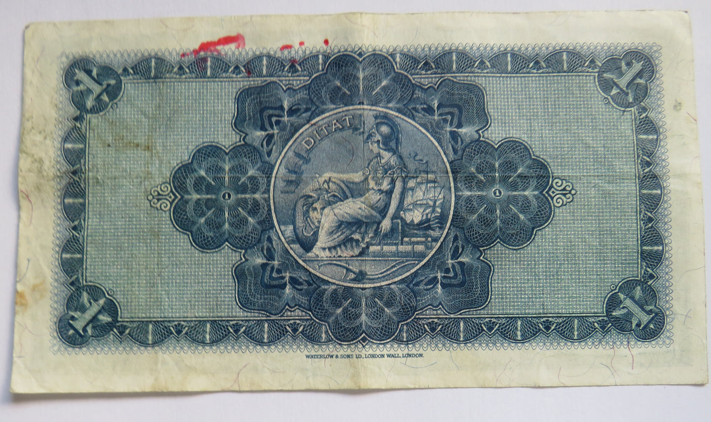 1960 The British Linen Bank £1 One Pound Banknote P/3