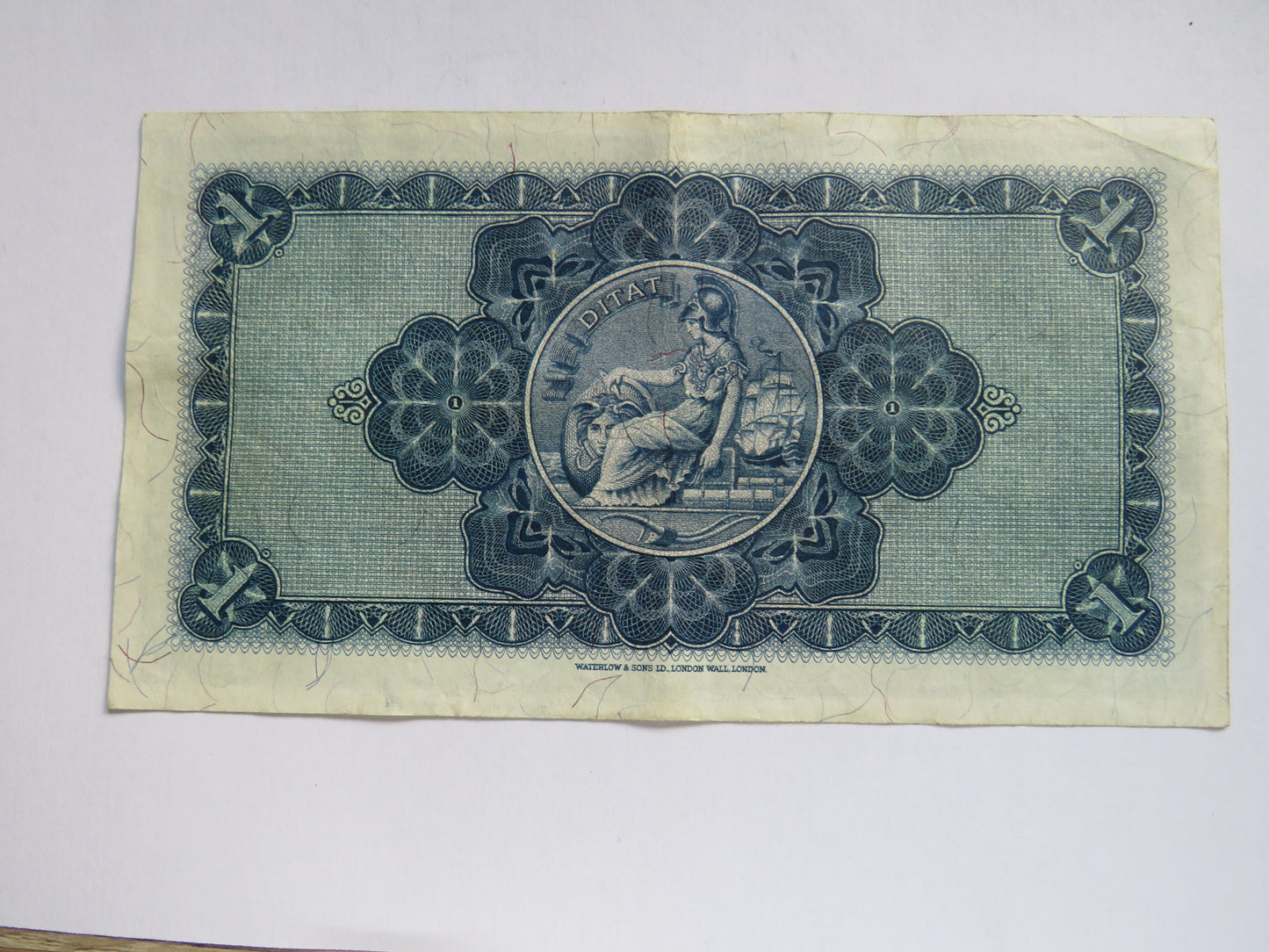 1960 The British Linen Bank £1 One Pound Banknote P/3