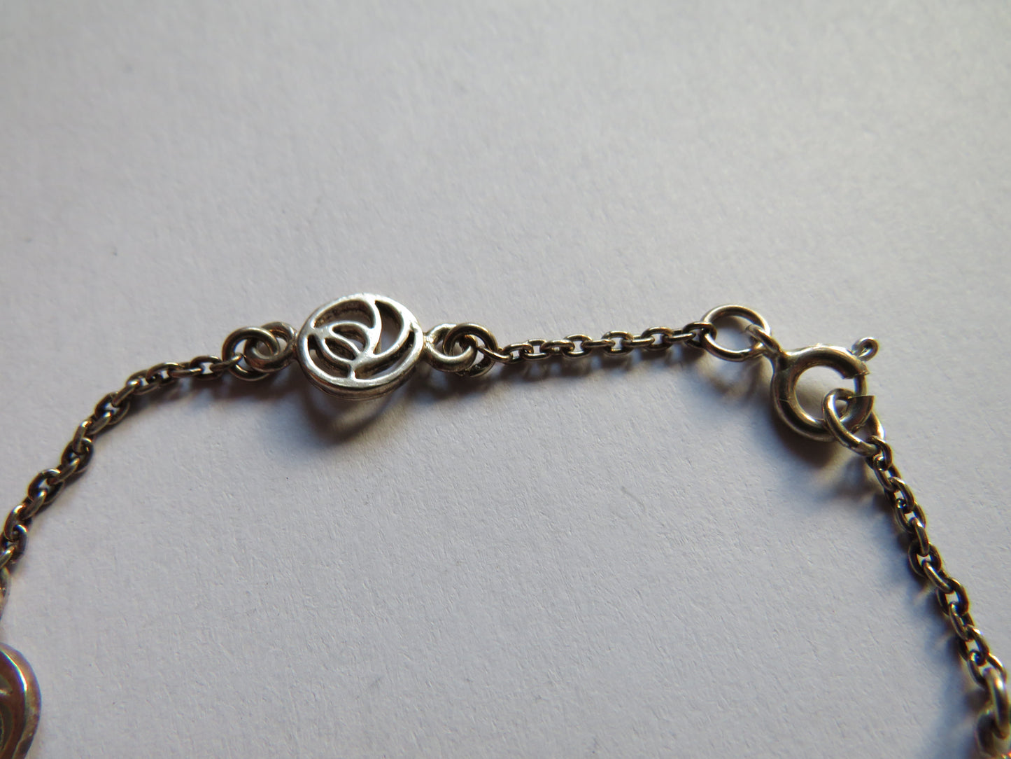 Ladies Sterling Silver Bracelet In The Charles Rennie Mackintosh Style