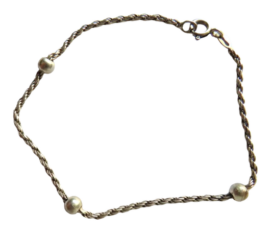 Ladies Sterling Silver Bracelet
