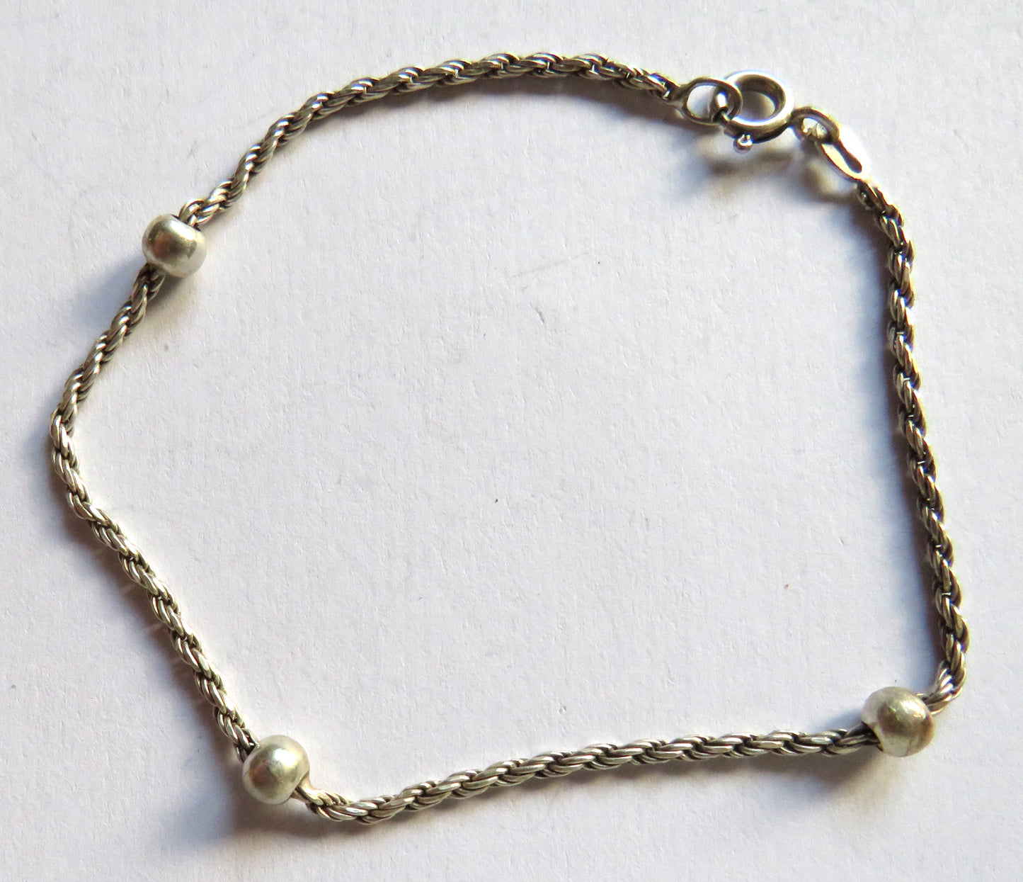 Ladies Sterling Silver Bracelet