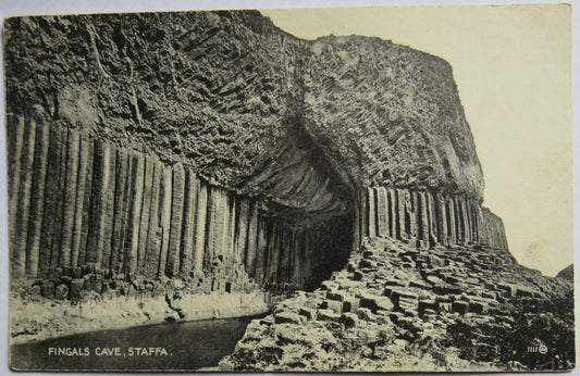 Vintage Postcard of Fingals Cave, Staffa