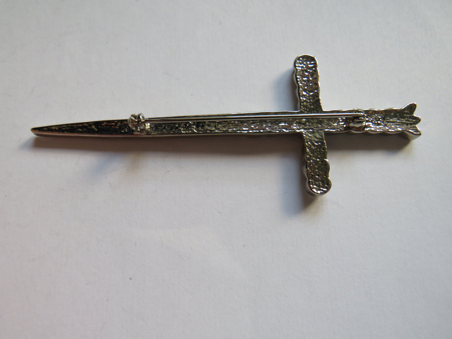 Scottish Kilt Pin In Sword Style With Celtic Decoration