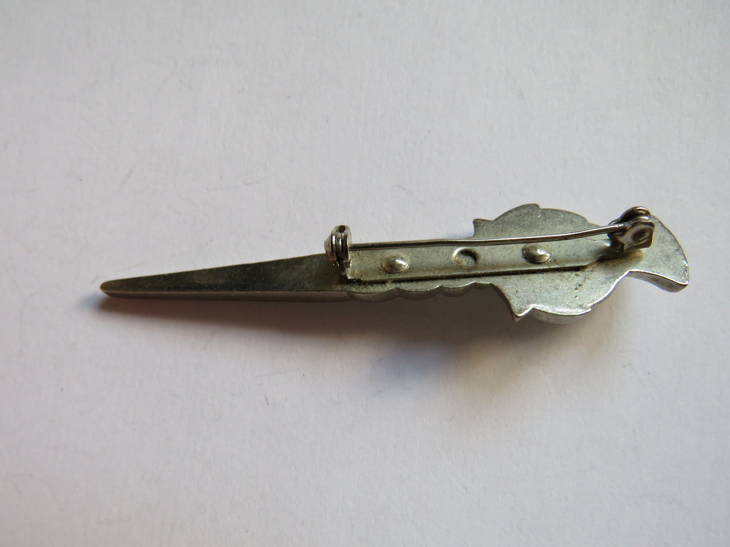 Scottish Kilt Pin In Thistle Style