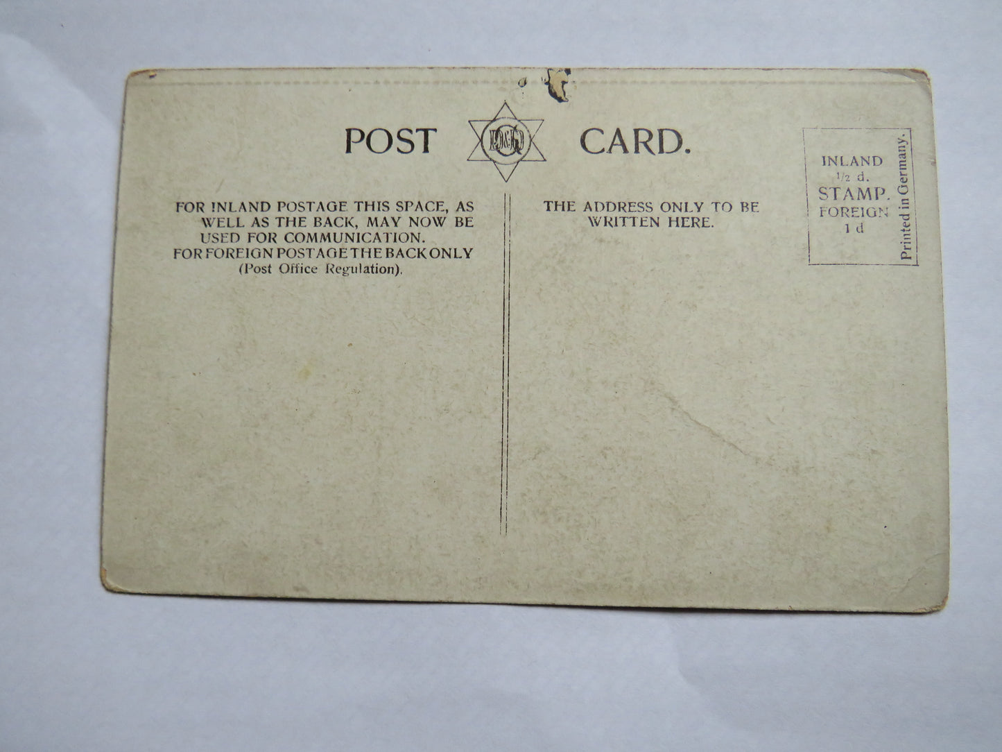 Vintage Postcard of Inversnaid Falls, Loch Lomond