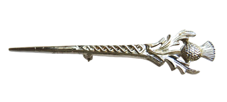 Scottish Thistle Kilt Pin