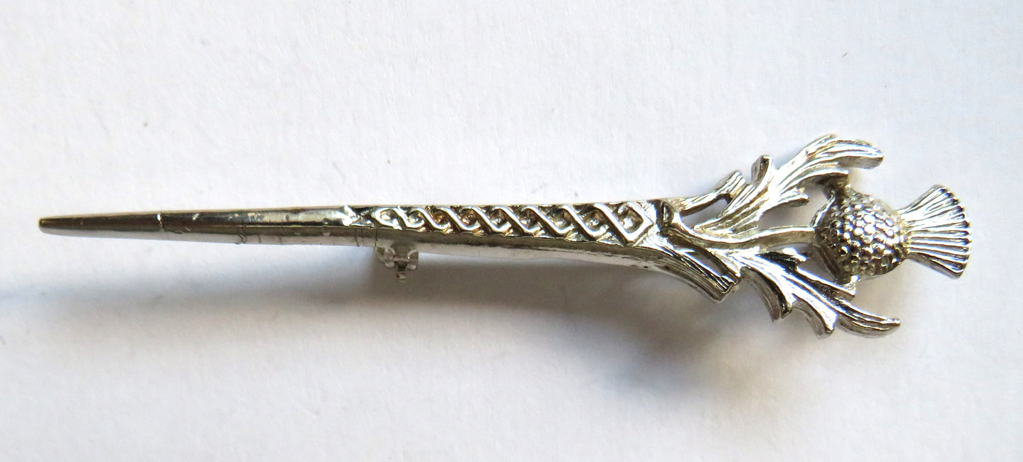 Scottish Thistle Kilt Pin