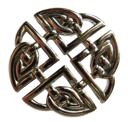 Good Sized Celtic Knotwork Brooch
