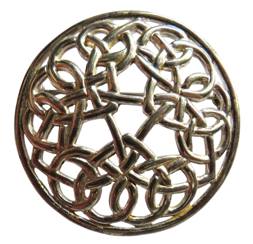 Scottish Celtic Knotwork Style Brooch