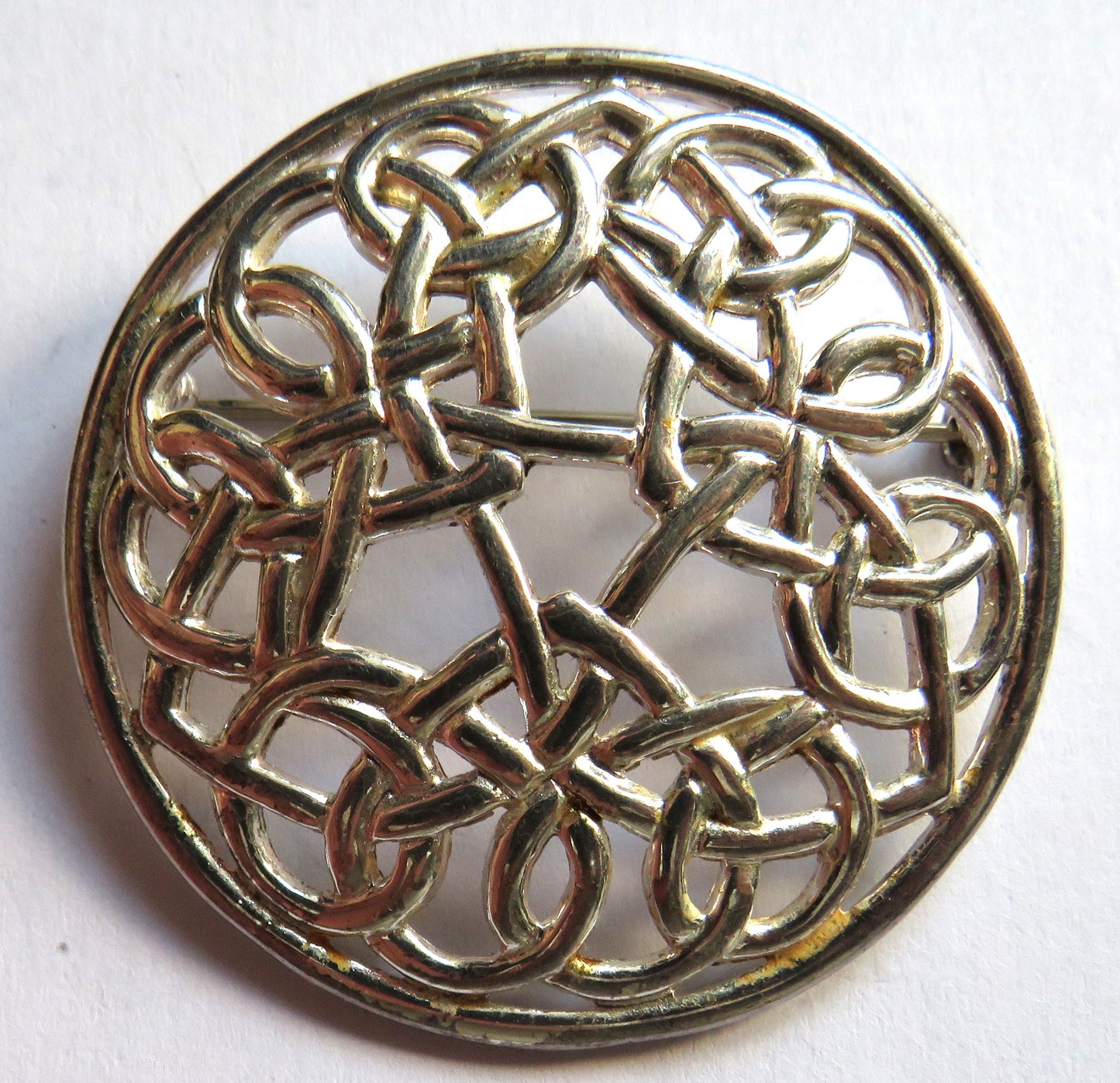 Scottish Celtic Knotwork Style Brooch