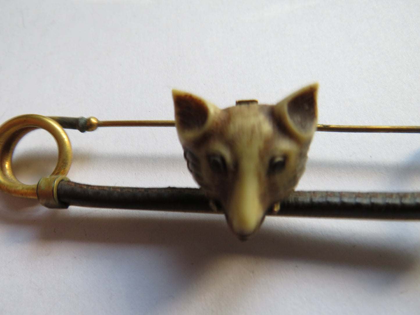 Vintage Fox Head / Hunting Pin / Brooch