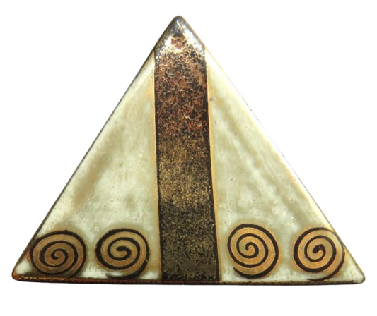 Stylish Ceramic Art Ladies Brooch
