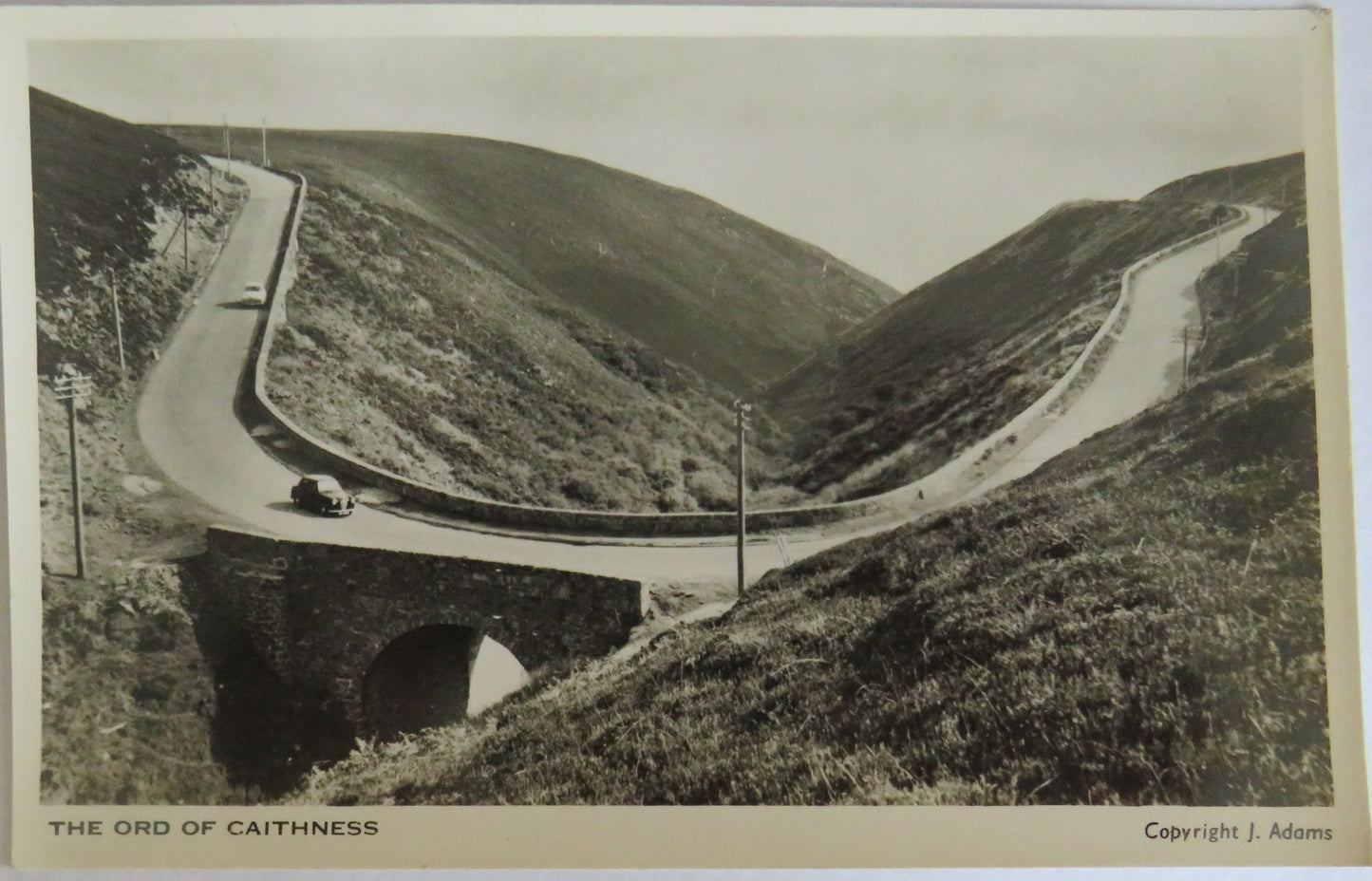 Vintage Postcard of The Ord of Caithness