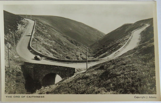 Vintage Postcard of The Ord of Caithness
