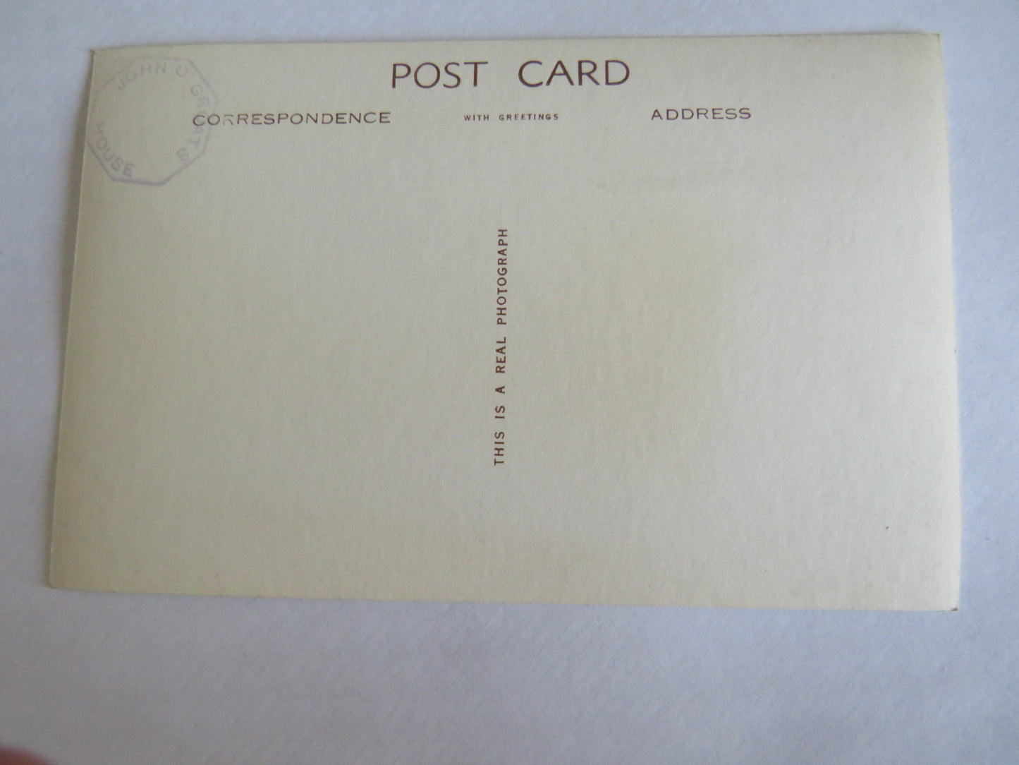 Vintage Postcard of Old Canisbay Church - Between Mey and John O'Groats