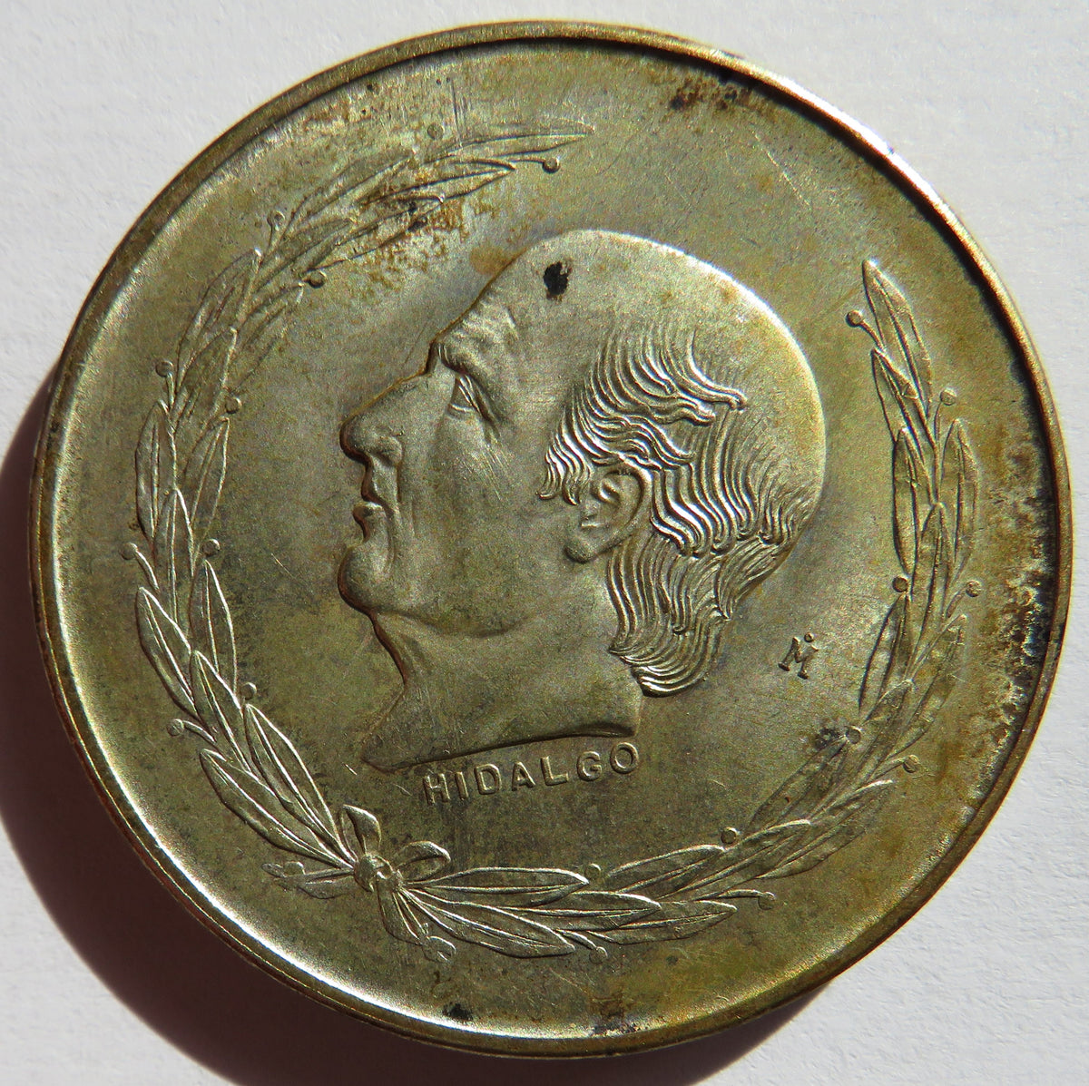 1952 Mexico Silver 5 Pesos Coin