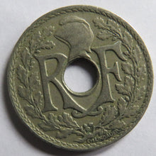 Load image into Gallery viewer, 1926 France 25 Centimes Coin
