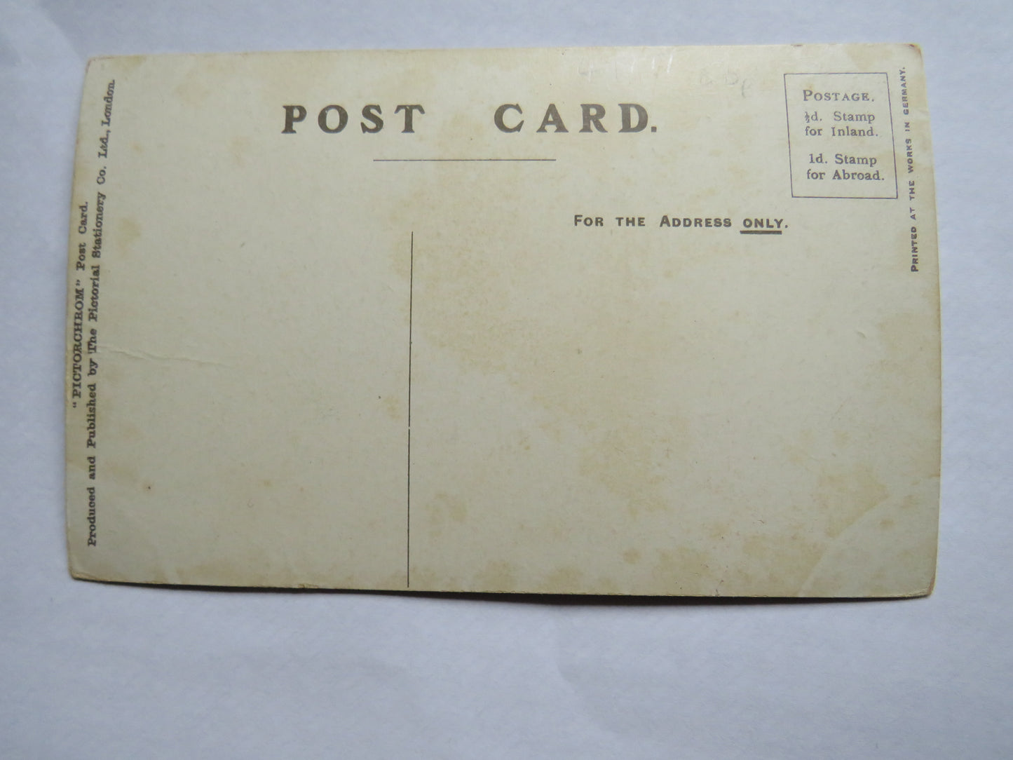 Vintage Postcard of St. Michael's Mount, Chevy Chase Room
