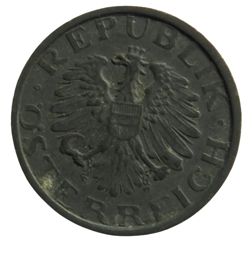 1948 Austria 10 Groschen Coin