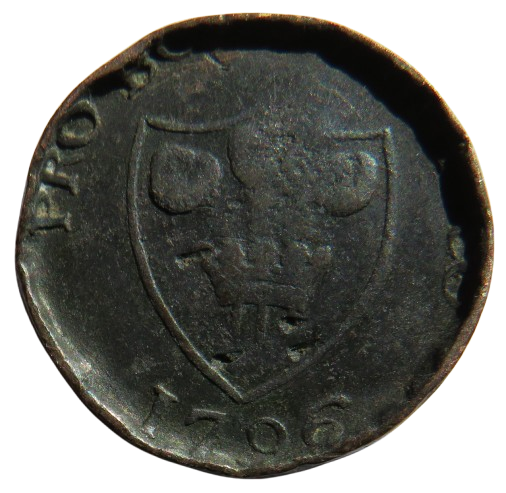 1796 "Pro Bono Publico" Middlesex Farthing Token