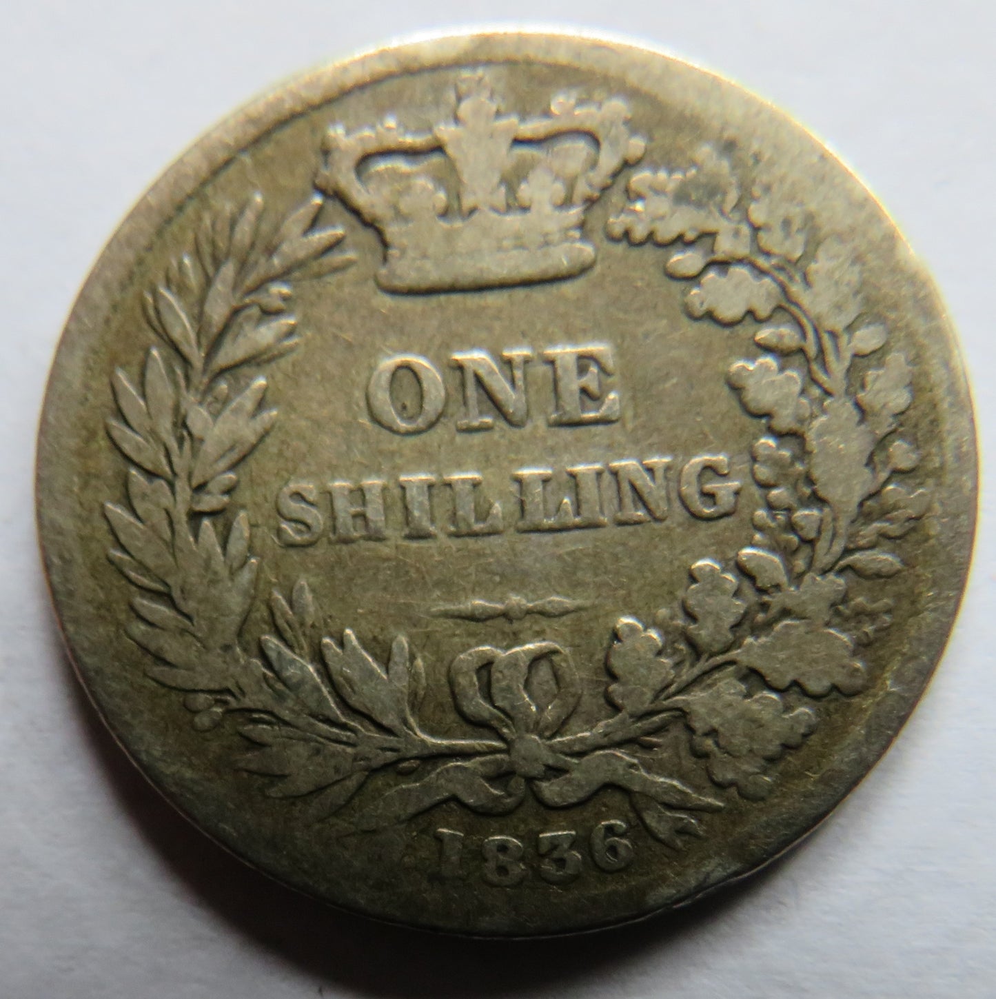 1836 King William IV Silver Shilling Coin - Great Britain