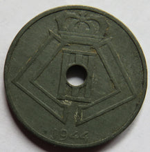 Load image into Gallery viewer, 1944 Belgium 25 Centimes Coin
