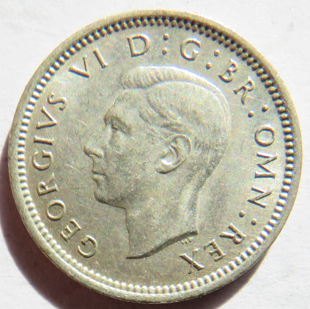 1941 King George VI Silver Threepence Coin In Better Grade - Great Britain