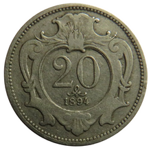 Load image into Gallery viewer, 1894 Austria 10 Cents Coin
