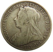 Load image into Gallery viewer, 1896 Queen Victoria Silver Florin / Two Shillings Coin - Great Britain
