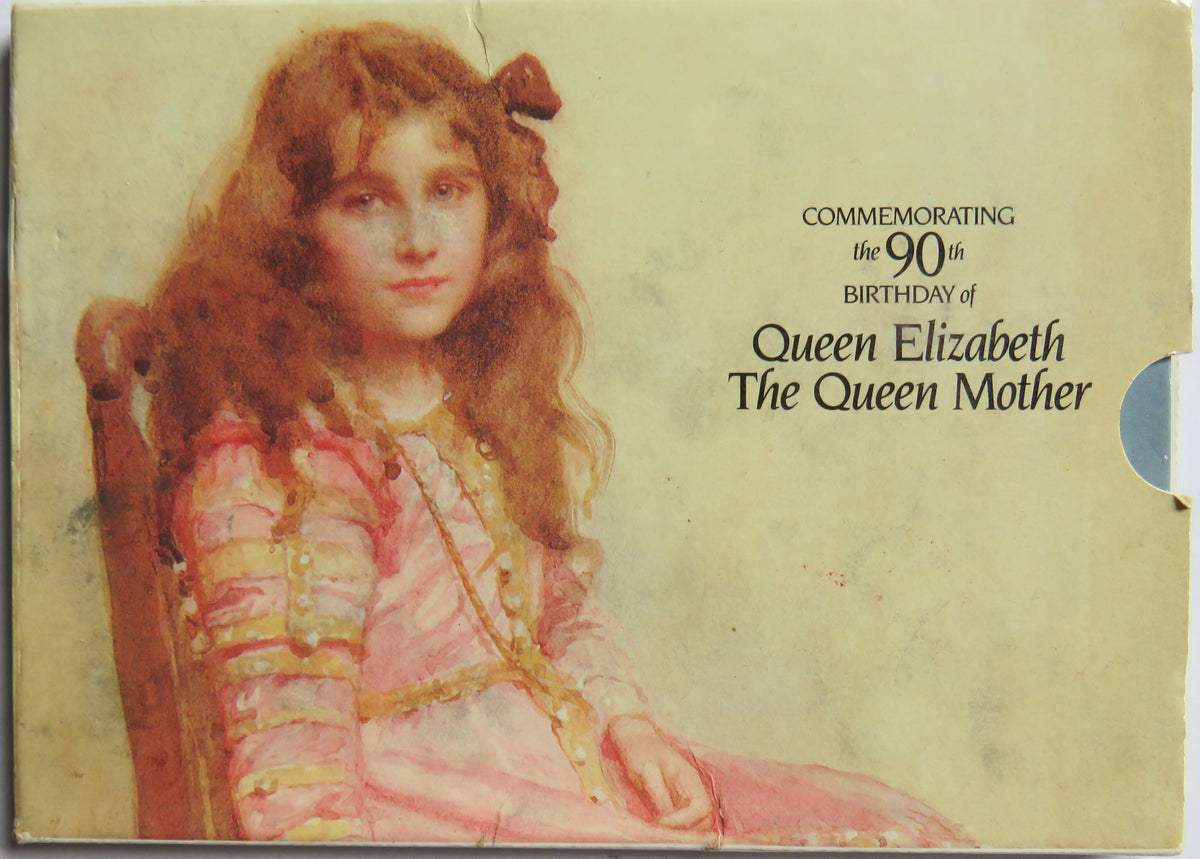 1900-1990 Queen Mother 90th Birthday Commemorative £5 Five Pound Coin