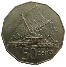 Load image into Gallery viewer, 1982 Fiji 50 Cents Coin
