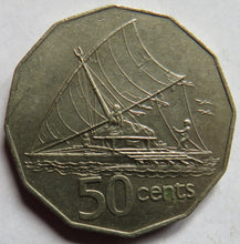 Load image into Gallery viewer, 1982 Fiji 50 Cents Coin
