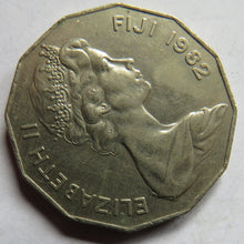 Load image into Gallery viewer, 1982 Fiji 50 Cents Coin
