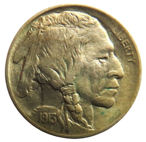 1913 USA Buffalo Nickel Coin In Higher Grade