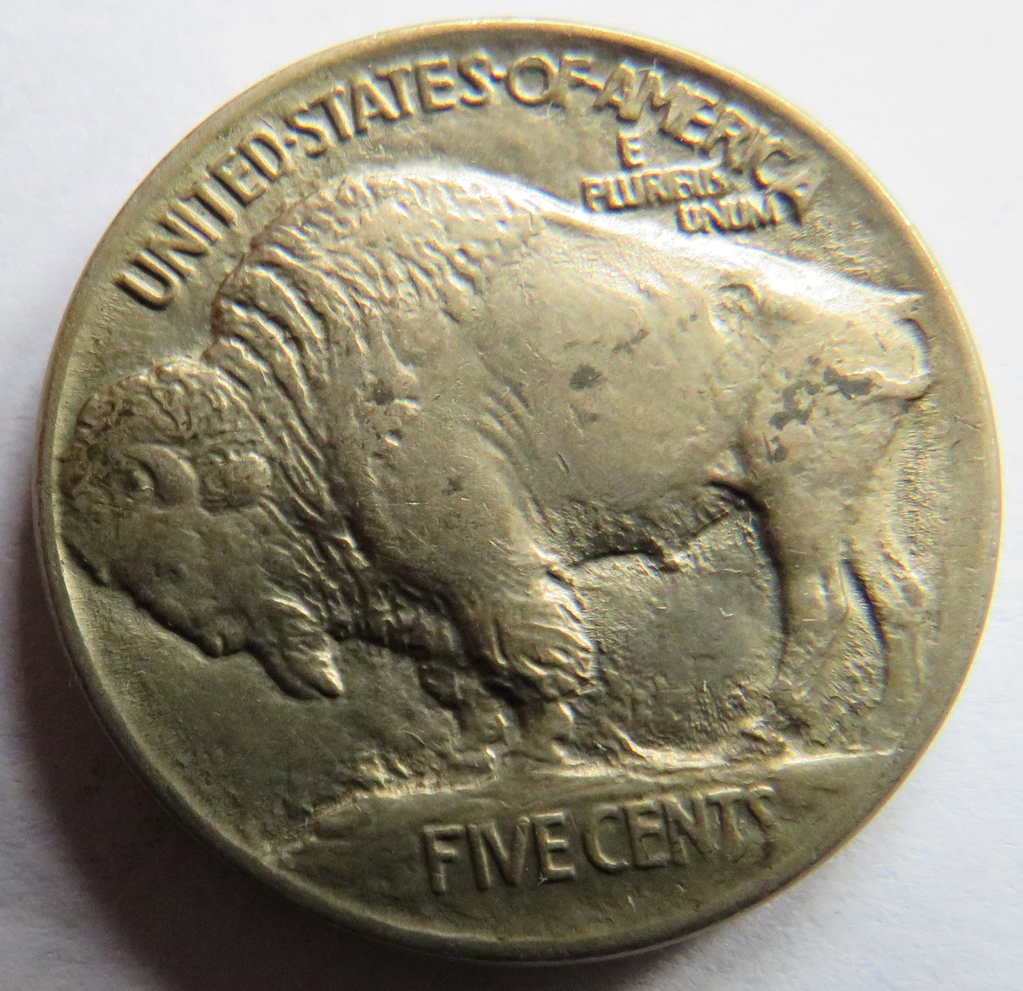 1913 USA Buffalo Nickel Coin In Higher Grade